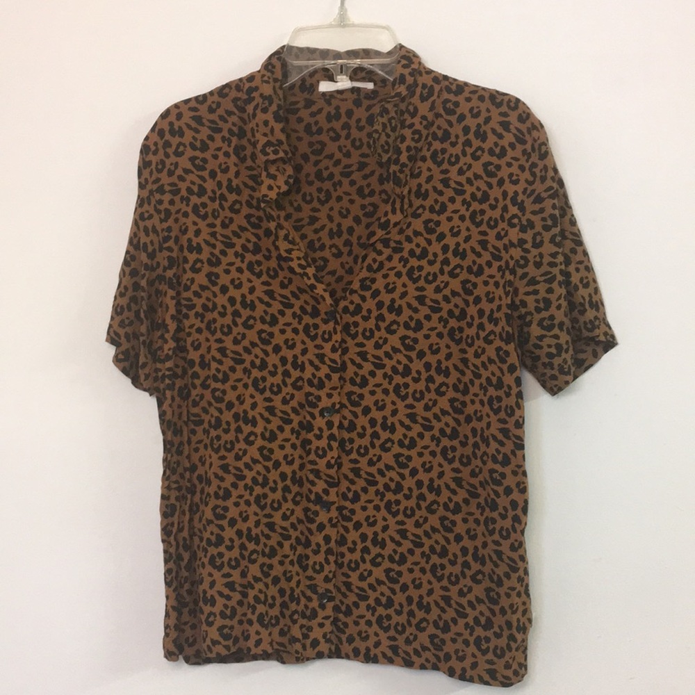 Vans button up blouse